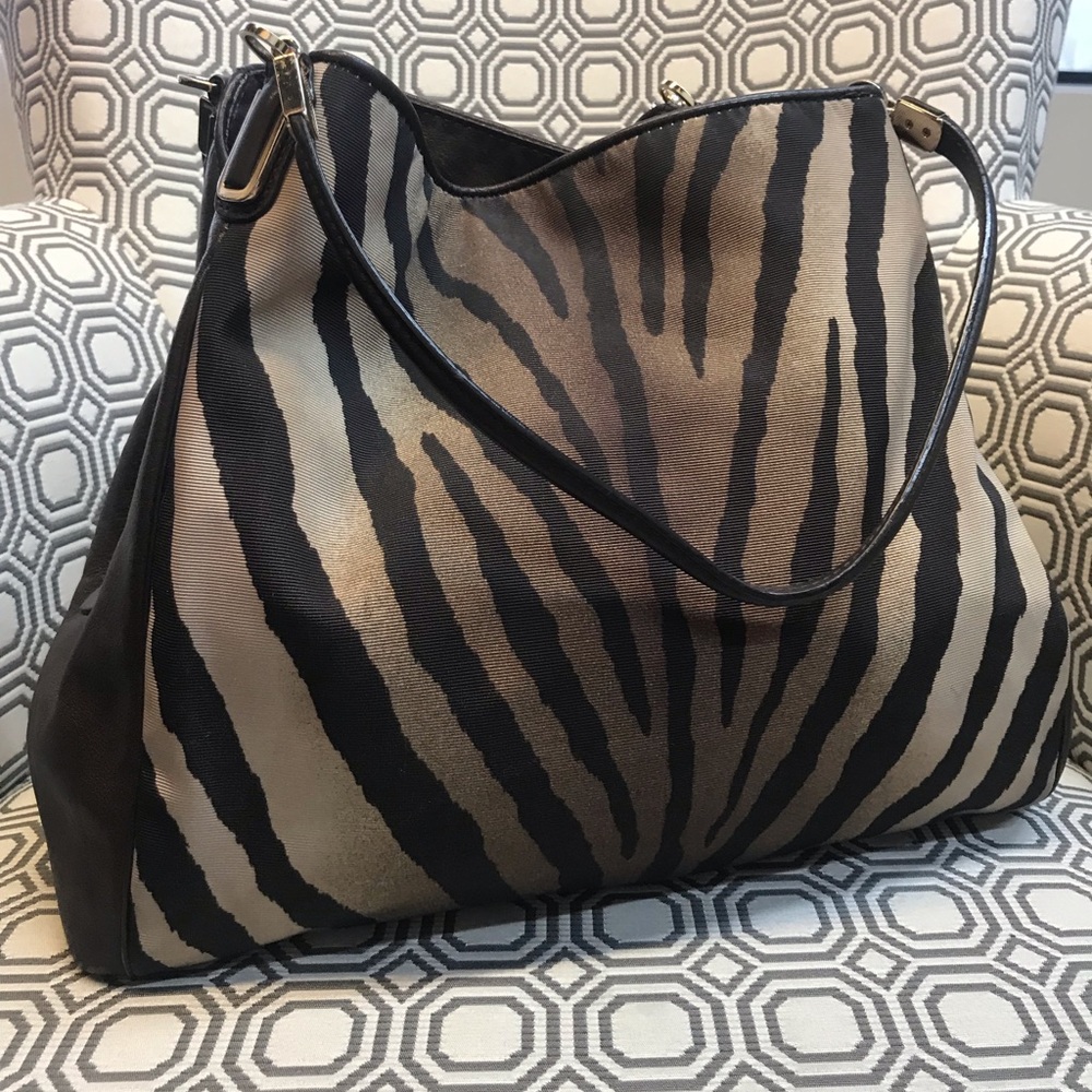 💋🦓Zebra Print Coach Purse Excellent Conditon🦓💋